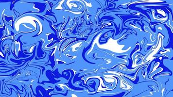 astratto blu e bianca onda liquido sfondo foto