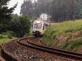 il treno è si avvicina foto