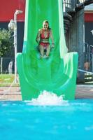 nuotatore nel piscina foto