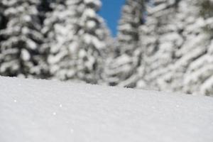 sfondo di neve invernale foto