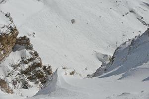 natura invernale di montagna foto