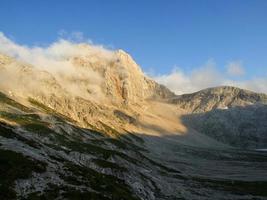 picco di grossolano cento a berchtesgaden nazionale parco, Baviera, Germania foto