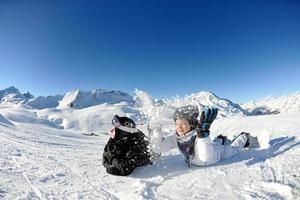 gioia di inverno stagione foto