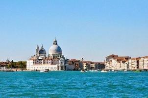 Venezia città panorama a partire dal grande acqua Visualizza. Italia foto