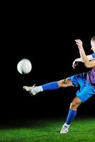 calcio giocatore nel azione foto