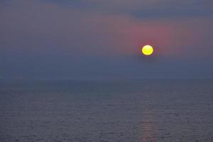 spiaggia tramonto Visualizza foto