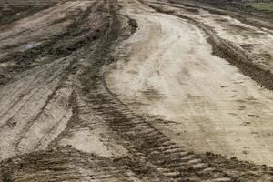 costruzione di un' nuovo passerella nel il città parco foto