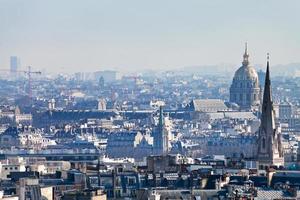 Parigi orizzonte con Hotel des invalides foto