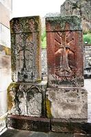 medievale geghard monastero nel Armenia foto