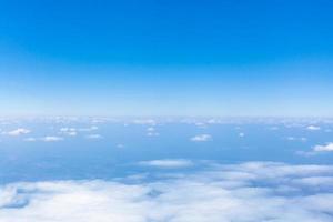 sopra Visualizza terra orizzonte a partire dal aereo foto