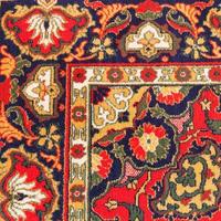 ornamento del tappeto centroasiatico foto