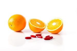 arancia e vitamina c foto