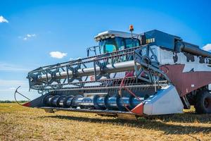 combinare per falciatura Grano e altro grano colture foto