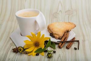 caffè con pasticceria foto