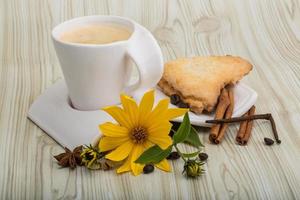 caffè con pasticceria foto