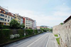 strada di Visualizza bratislava, slovacchia. foto