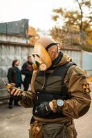 kiev, Ucraina - giugno 2, 2019 kiev comico con, il annuale mondo dei fan Festival nel kiev, Ucraina. comico con Festival. cosplayer nel costumi loro preferito supereroi. cosplay meraviglia, Vendicatori, anime, dc foto