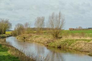 il fiume aa vicino abortito nel Germania foto