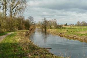 il fiume aa vicino abortito nel Germania foto