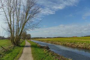 il fiume aa vicino abortito nel Germania foto