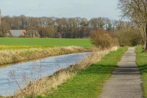 il fiume aa vicino abortito nel Germania foto