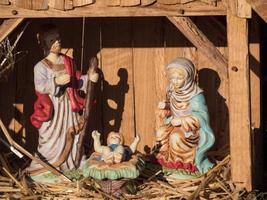 Natale tempo nel westfalia foto