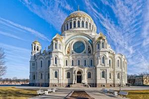 cattedrale navale ortodossa di st. Nicholas a Kronstadt, vicino a San foto