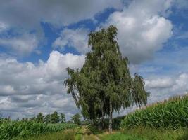 estate tempo a il Tedesco villaggio weseke foto