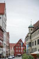 nordlingen, Germania, 2014. vecchio edifici nel nordlingen foto