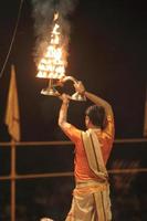 Heiliger Hindu Priester a Varanasi
