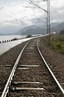 treno brani principale attraverso montenegro foto