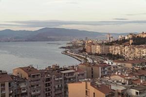 orizzonte di il Izmir golfo foto