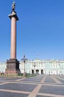 piazza del palazzo in v. Pietroburgo, Russia foto