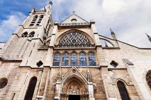 Chiesa di san-severin nel Parigi foto