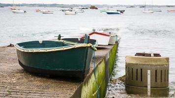 molo a spiaggia di gouffre golfo di inglese canale foto