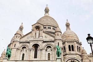 basilica sacre coeur a parigi foto