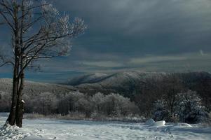 montagne nel beskydy foto