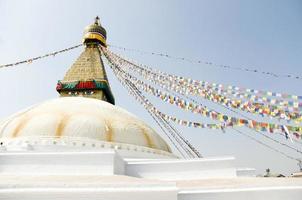 Boudhanath, Bodnath Stupa, Nepal foto