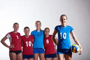 pallavolo donna gruppo foto