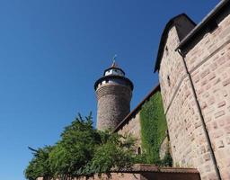 castello di nuernberger burg a norimberga foto