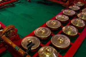 gamelan. indonesiano giavanese musicale strumento foto