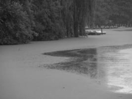 lago vicino abortito nel Germania foto