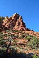 bellissimo giorno nel rurale rosso roccia sedona foto