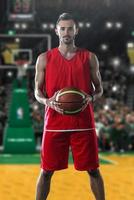 ritratto del giocatore di basket foto