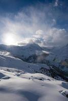 Cervino di montagna zermatt svizzera foto