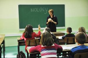 imparare biologia nel scuola foto