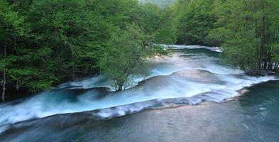 cascata di fiume selvaggia foto