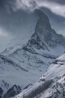 Cervino di montagna zermatt svizzera foto