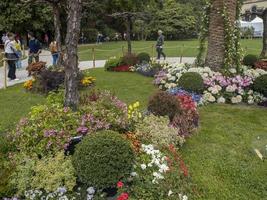 Genova, Italia - Maggio 7 2022 - euroflora internazionale floreale esposizione foto