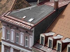 graz Austria tetti dettagli piastrelle foto